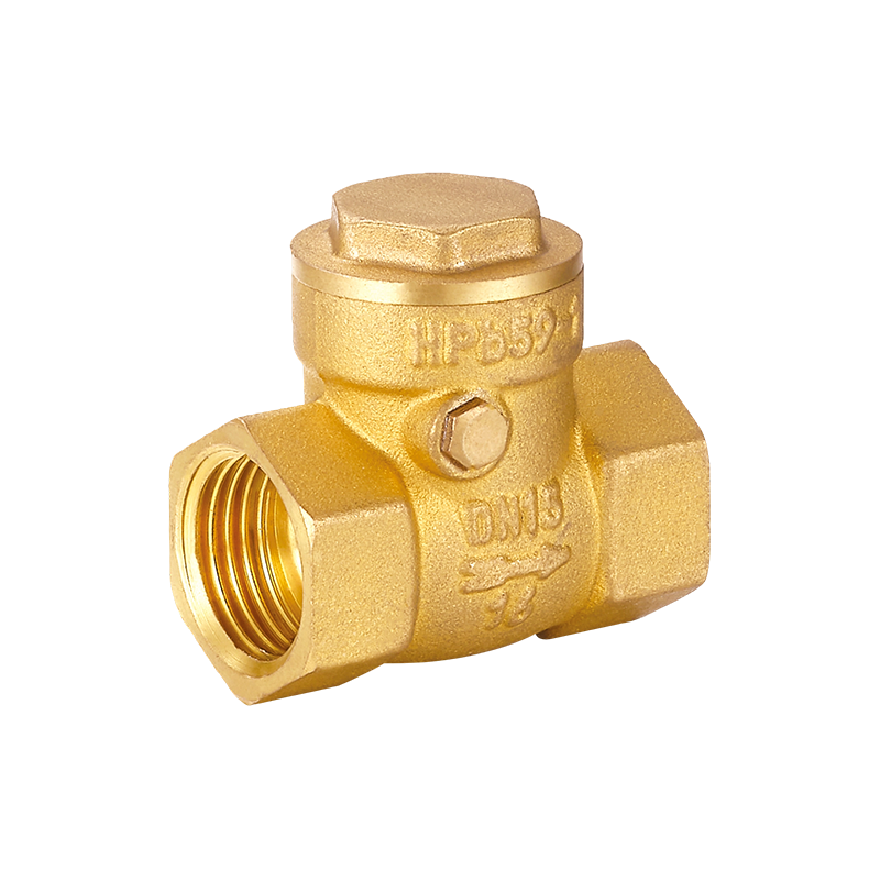 YH-402 Brass Horizontal Check Valve